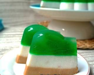 Puding Lumut Cendol (+tips) - Step 18