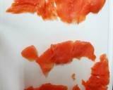 My Salmon surprise. Rolling them not perfect but lovely. ππ