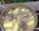 Hình bước làm 3 của món Đu đủ hầm xương