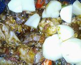 A picture of step 3 of Chicken Biryani.