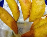 Foto del paso 6 de la receta: Empanadas de plátano verde rellenas de pollo alcaparrado