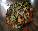 Foto del passaggio 3 della ricetta #216 Torta salata di verdure e prosciutto