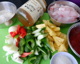Foto langkah ke 1 dari resep Fillet Kakap Asam Manis.