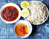 Hình bước làm 4 của món CHÁO giò heo với nấm rơm