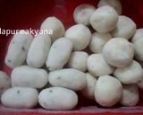 Foto langkah ke 6 dari resep Cilok (Isi Ebi Kriuk Bon Cabe & Sosis).