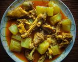 পেঁপে দিয়ে দেশি মুরগির ঝোল রেসিপির ধাপ 3 ছবি