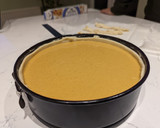 A picture of step 18 of Red kuri squash pie made from homemade puree.