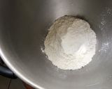 Une image de l'étape 1 de Pâte brisée rose épeautre et groseilles.