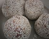 Foto langkah ke 4 dari resep Onde-onde Unti Ubi ungu.