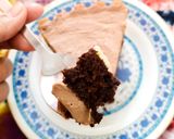 Foto langkah ke 9 dari resep Pie Brownies chococream Keto, NO MIXER #ketopad #keto.