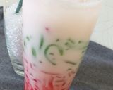 Foto langkah ke 4 dari resep Es Cendol Sirup Pisang Susu (Tape Singkong).
