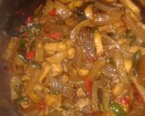 Foto langkah ke 4 dari resep Oseng2 Kulit Sapi & Tahu.