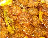 A picture of step 7 of Mutton kofta krahi.