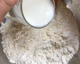 عکس مرحله 1 از دستور نان شيرمال مغزدار
