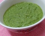 A picture of step 4 of Coconut Coriander Chutney.