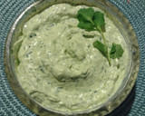 Foto del paso 2 de la receta: Queso crema verde💚 (kéfir y cilantro)