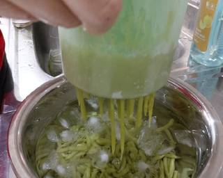 Es Cendol Tepung Beras Pandan Asli - Step 5