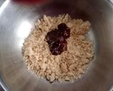 A picture of step 2 of Chocolate  Peanut Modak.
