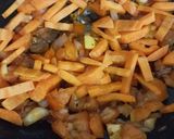 A picture of step 2 of Leftover Roti Surprise.