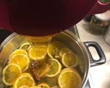 A picture of step 2 of Christmas cookies dipped in honey, aka melomakarona.