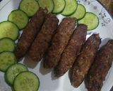 A picture of step 10 of Pan fry seekh kebab.