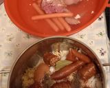 2037.Fermentált káposzta füstölt hússal gerslivel recept fázis 2 fotója