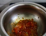 A picture of step 8 of Kathiyawadi thali with real desi tadka.