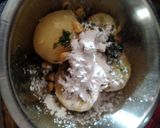 A picture of step 2 of Maggi poppers.