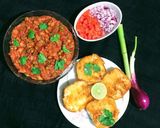 A picture of step 10 of Pav Bhaji.