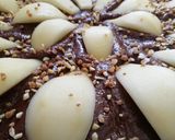 Une image de l'étape 10 de Tarte poires 🍐 / chocolat 🍫 / piment d'Espelette 😜.