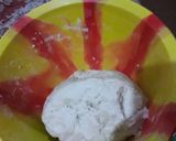 A picture of step 3 of Bread roll with meat filling. #kitchenhuntchallenge.