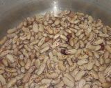 A picture of step 1 of Rajma.