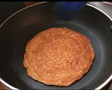 A picture of step 5 of Eggless Banana Pancakes.
