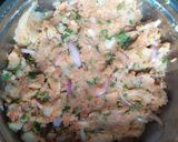 A picture of step 1 of Lacchaa paratha.