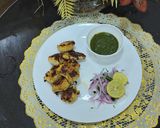 A picture of step 3 of Grilled malai chicken.
