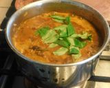 A picture of step 4 of Colorful masoor dhal multi veg koottu.