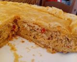 Foto del paso 7 de la receta: Tarta de pollo 🍗❤️