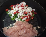 Foto del paso 1 de la receta: Fajitas de pollo y queso