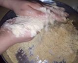 صورة لخطوة 3 من وصفة اسرار عمل البسبوسه بدون بيكنج باودر ولا زبادي