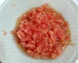 Foto del paso 4 de la receta Copos de pastas con melva canutera cocida y parmesano