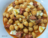 Foto del paso 9 de la receta: Potaje de garbanzos con chorizo y huevo