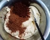 Foto langkah ke 5 dari resep Bolu Coklat Matcha Oven Tangkring 7 Bahan.