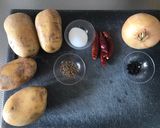 A picture of step 1 of Biryani wali Aloo Bhujia.
