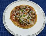 A picture of step 3 of Tawa Chicken Pizza.