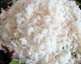 Foto del paso 6 de la receta: Arroz con tirabeques, setas y espinacas