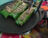 Foto langkah ke 10 dari resep Nasi bakar cumi asin.