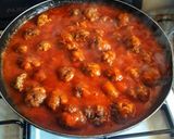 Foto del paso 8 de la receta: Puré de papa y zapallo con albóndigas rellenas de queso