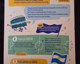 Foto del paso 1 de la receta: Torta Bandera Argentina 🇦🇷 Bizcochuelo + Mousse Comerciales ("de cajita") Edición ¡Dale Argentina! ⚽