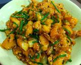 A picture of step 7 of Gobi Manchurian / Sweet and Sour Cauliflower.