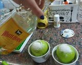 Foto del paso 2 de la receta: Manzana en microondas con whisky y azúcar